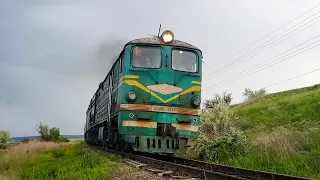 Тепловоз 2ТЭ10Л-2077Б/А "Луганка" Бессарабка - Джурджулешть & Diesel Locomotive [CFM]