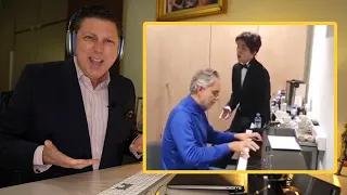 ARTISTA LATINO REACCIONA A DIMASH CANTANDO EN ESPAÑOL CON ANDREA BOCELLI