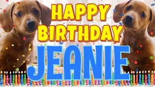 Happy Birthday Jeanie! ( Funny Talking Dogs ) What Is Free On My Birthday