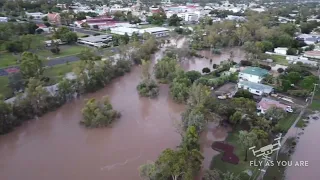 Current Dalby flood around 6:30pm | February 28, 2022