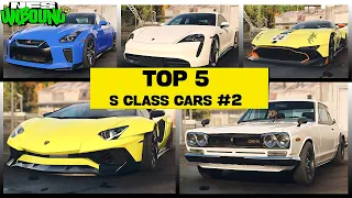 Top 5 Best S Class Cars in NFS Unbound Online Volume 6 Part 2