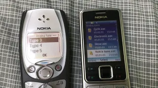 Nokia 2300 vs Nokia 6300 Nokia tune