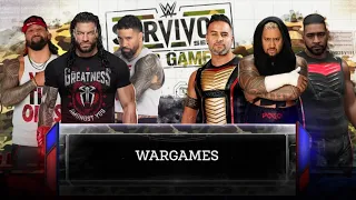 The Bloodline vs. The Bloodline 2.0 - WarGames Match | WWE 2K24