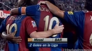 39. Lionel Messi vs Osasuna (Home) 06-07