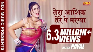 Latest Dance 2017 # तेरा आशिक़ तेरे पे मरग्या # Payal # Top Haryanvi Dance 2017 # Full HD # NDJ Music