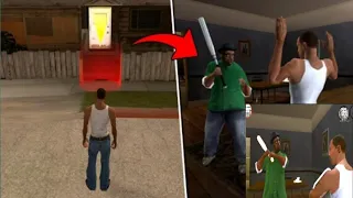 See What Will Happen If You Get Inside  CJ's House Before The First Mission Of GTA San Andreas.