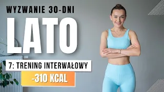 WYZWANIE LATO 🔥7: Trening odchudzający  -310 KCAL