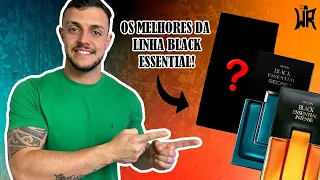 TOP 5 - OS MELHORES PERFUMES DA LINHA BLACK ESSENTIAL!