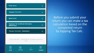 SARS MobiApp - How to Submit your Income Tax Return (ITR12)