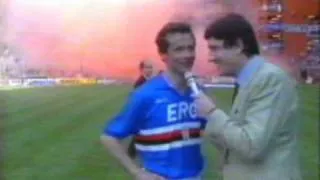 Sampdoria 3-0 Lecce - Campionato 1990/91