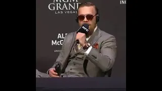 Conor Mcgregor's response to thousands of booing Brazilian fans
