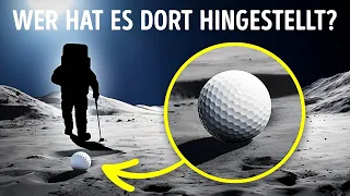Verlorener Golfball auf dem Mond gefunden