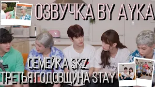 [Русская озвучка by Ayka] Stray Kids | Третья годовщина STAY