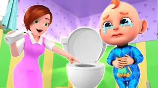 The Toilet Song🚽 Potty Training & Good Habits + Wheels On the Bus | More Nursery Rhymes & Kids Songs