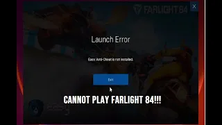 Easy Anti Cheat not installed! (FIXED)