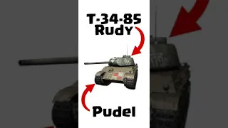 T-34-85 Rudy + Pudel = ?