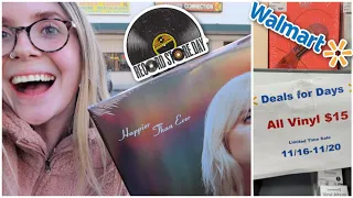 Record Store Day Black Friday VLOG & $15 Vinyl SALE at Walmart?!?!