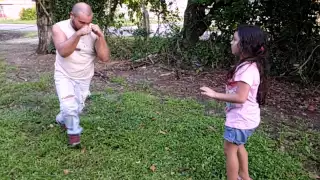 Aikido girl vs. Father