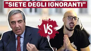 DURO SCONTRO IVAN GRIECO vs MAURIZIO GASPARRI : "SIETE DEGLI IGNORANTI!"