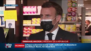 Covid-19: Emmanuel Macron refuse de parler de ‘’reconfinement’’