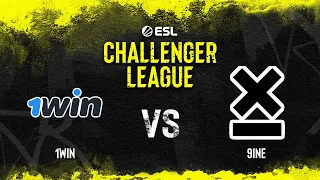 1WIN vs 9INE | Map 2 Dust2 | ESL Challenger League S42 Europe