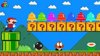 Super Mario Bros. but What if Mario had MORE Custom Cat Bell! | Game Animation