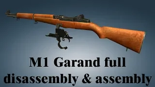 M1 Garand: full disassembly & assembly