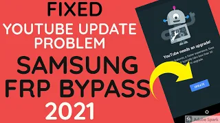 All Samsung FRP Bypass | Fixed Youtube Update Problem | Remove Google Account Verification |#Frptool