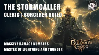 The Stormcaller | Cleric Sorcerer |  Baldur's Gate 3