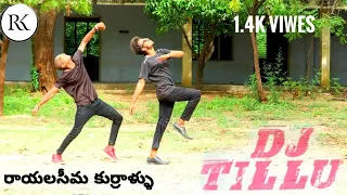 Dj tillu cover song 4k ll Tillu anna DJ Pedithe ll manju/naveen- RK