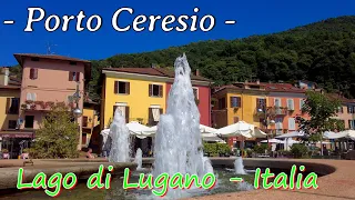 PORTO CERESIO - Lago di Lugano - ITALIA - walking tour