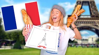 1 Tag nur FRANZÖSISCHES essen! 🥐🇫🇷 |CARAMELLA