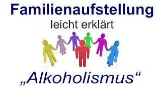 Familienaufstellung einfach erklärt: "Alkoholismus"