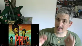 Primus Wynona's Big Brown Beaver reaction Punk Rock Head italian Singer and BassPlayer James Giacomo