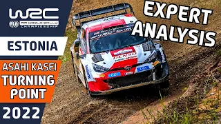 WRC Expert Analysis : Asahi KASEI Turning Point : WRC Rally Estonia 2022