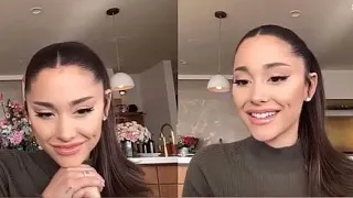 New Clips of Ariana Grande during the “don’t look up” interview