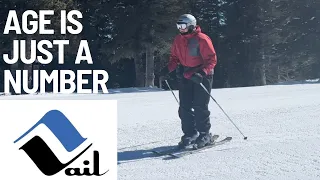 85 Year Old Man Skiing At Vail