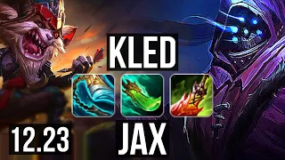 KLED vs JAX (TOP) | 7/2/11, Rank 8 Kled | KR Grandmaster | 12.23