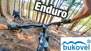 ENDURO ТРАССА В БУКОВЕЛЕ! Одна из лучших трасс о которой знают не все. 14 подъёмник