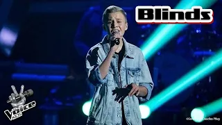 Michael Schulte - "You Said You Grow Old With Me" (Erik) | Blinds | The Voice Kids 2024