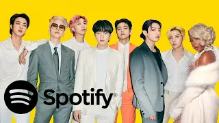 TOP 100 MOST STREAMED BTS SONGS ON SPOTIFY THIS WEEK (AUGUST 28 - SEPTEMBER 3)