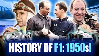 Story of Formula 1: The Groundbreaking 1950s!