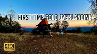 First Time Solo Overlanding Trip: Mendocino National Forest on Halloween, Serenity and Good Eats 4K