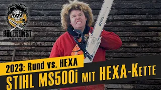 Stihl MS500i mit Hexa-Kette / Holzkunst Scholz / Holzkunst Scholz offiziell