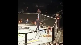 Conor Mcgregor vs Dustin Poirier 2 ringside view