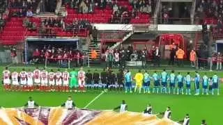 UEFA Europa League: Standard de Liège vs. Sevilla FC – Players Entrance & Anthem