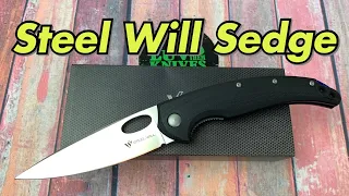 Steel Will F19-10 Sedge / includes disassembly/ a budget Spyderco Native Chief ?