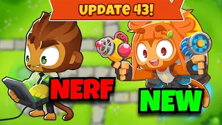 Everything New In Update 43! (Bloons TD 6)
