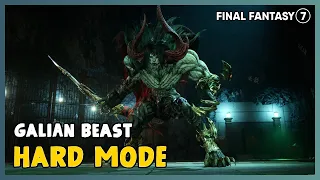FF7 Rebirth - Galian Beast Hard Mode (Chapter 11) NO GOTTERDAMMERUNG!