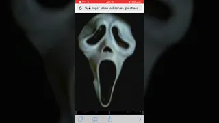 Roger L Jackson as ghostface from scream 1 a phone voice